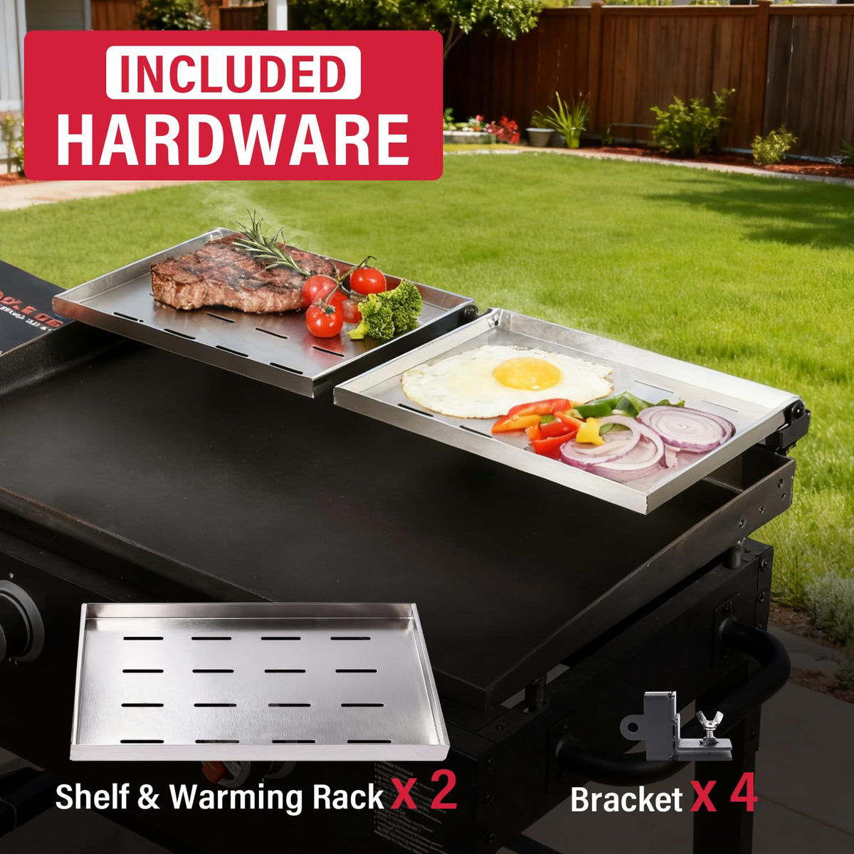 Utheer anti-tilt frame provides stable support during cooking