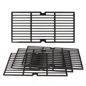 Utheer cast iron grill grates pack for Longhorn, four-piece set, ready to replace worn parts.