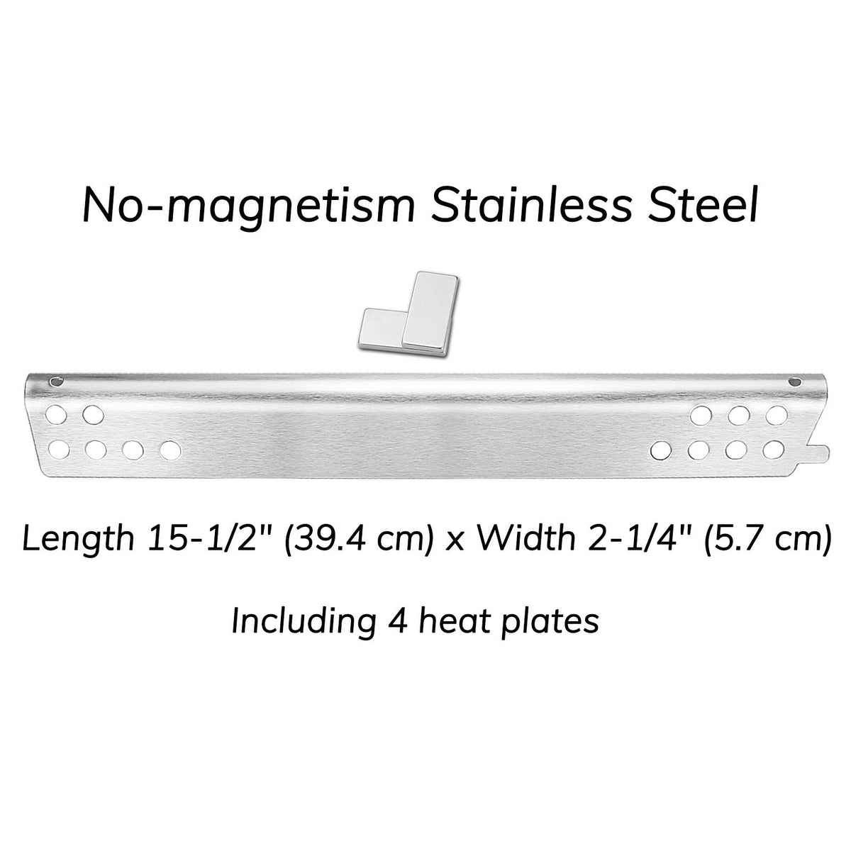Utheer crossover tube for Char-Broil Advantage enables adjustable flame alignment