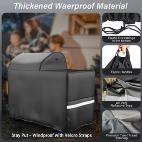 Utheer easy-clean Woodridge cover kept dry after air drying