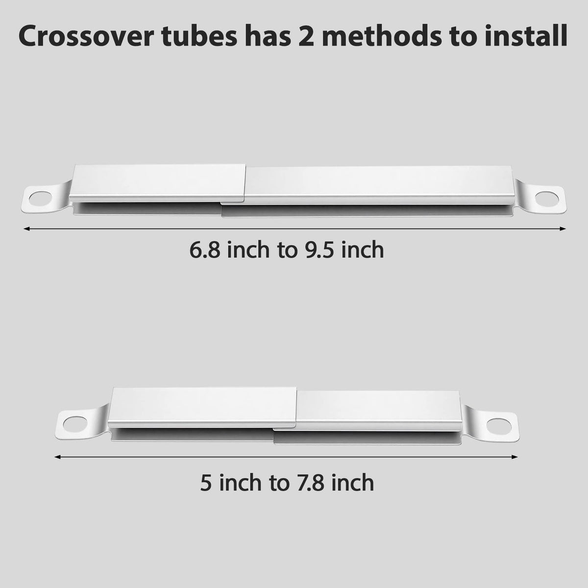 Easy-install design for quick grill repairs.