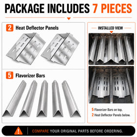 Utheer Genesis 300 deflectors secure position for even heat distribution