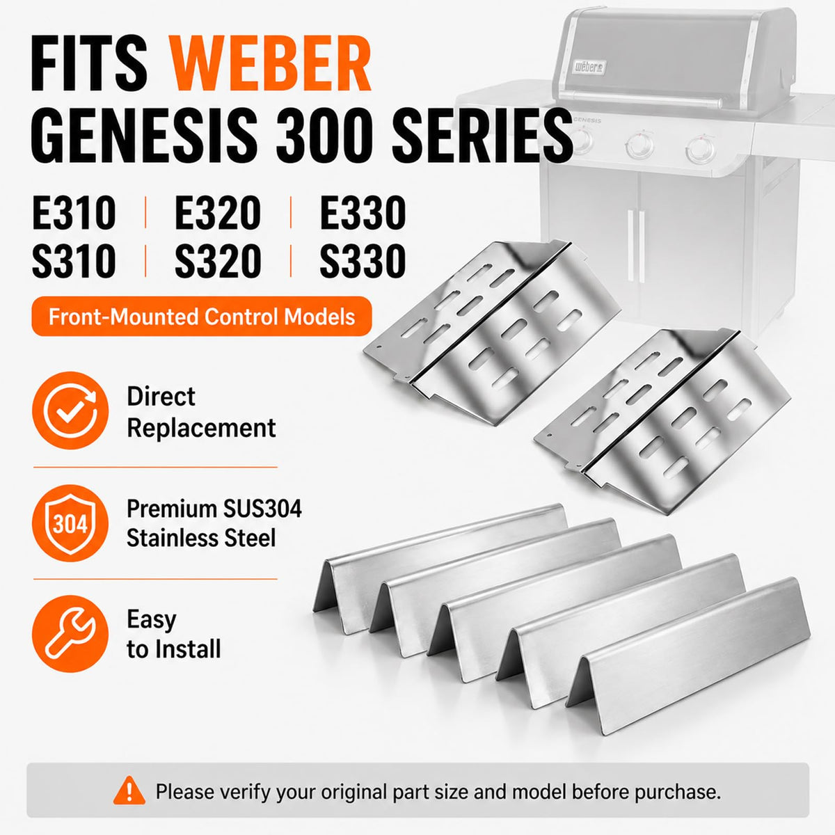 Utheer Genesis 300 front-panel fitment ensures secure, wobble-free cooking