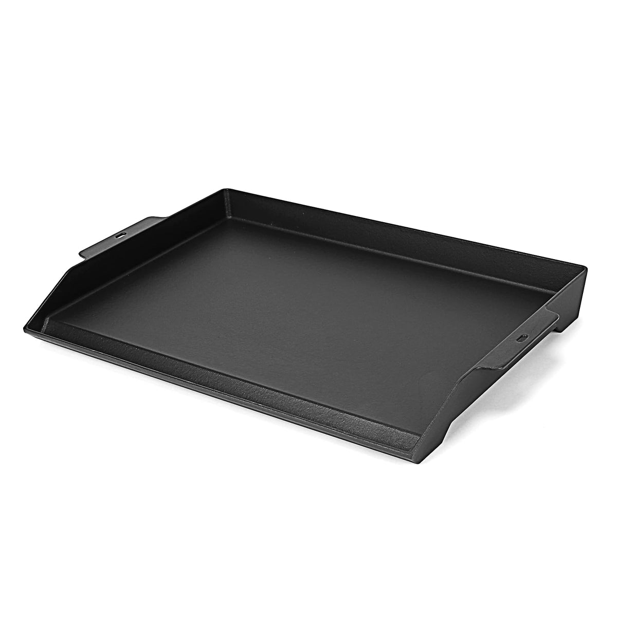 Utheer griddle on grill showing versatile cooking surface for outdoor use