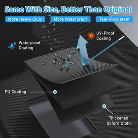 Utheer Ninja PG300 cover is waterproof for dry, ready-to-grill sessions after rain.