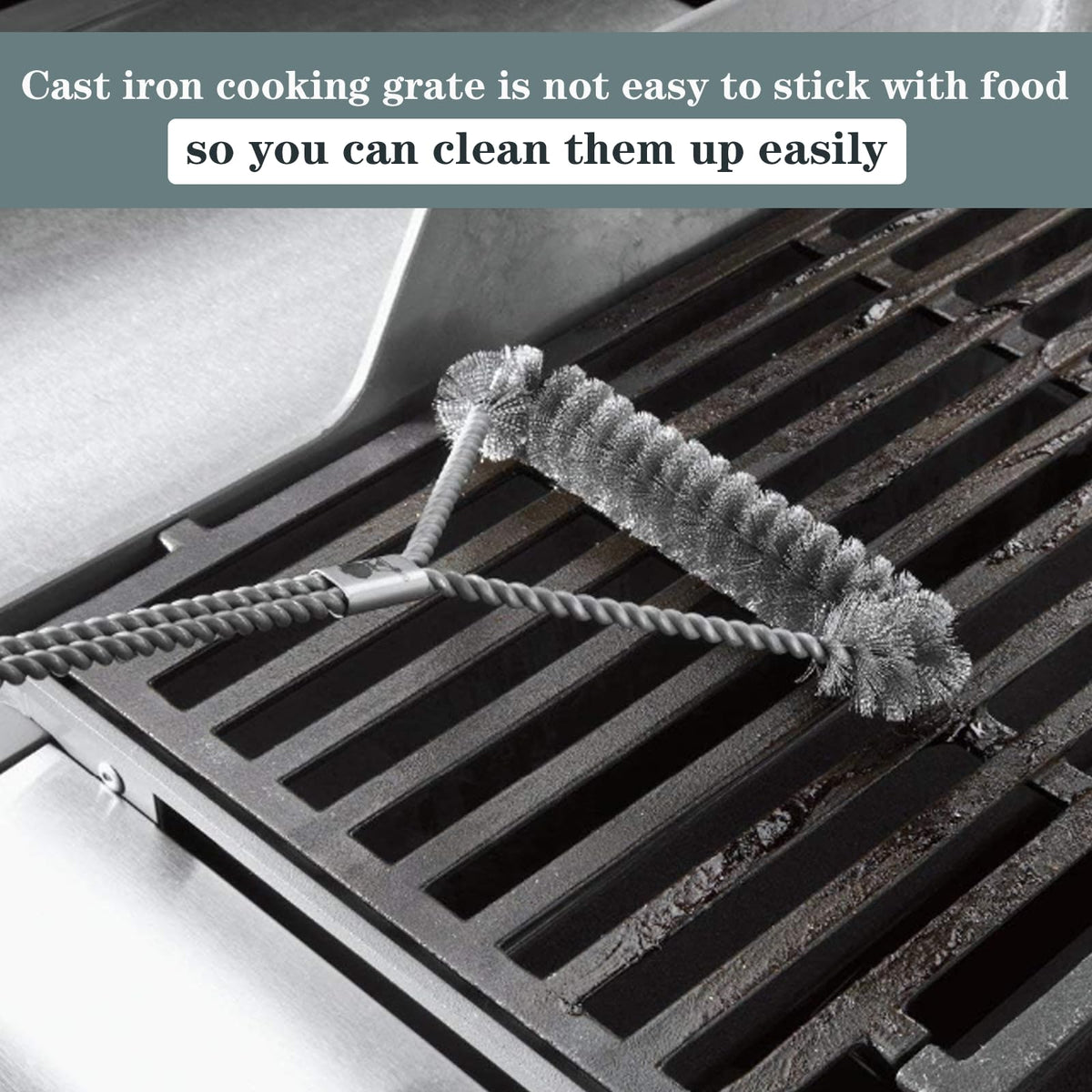 Utheer heat-retaining grate supports steady temperatures for even searing.