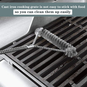Utheer heat-retaining grate supports steady temperatures for even searing.