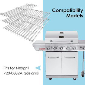 Smooth-edged design enhances safety during grilling