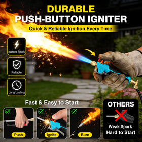 Utheer adjustable flame control for precise heat across tasks