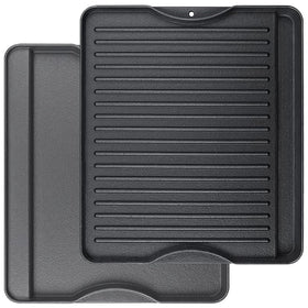 Utheer reversible grill griddle on Camp Chef 14–16 inch stoves for even heating