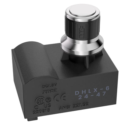 Utheer universal spark generator igniter button with chrome finish enabling reliable grill ignition.