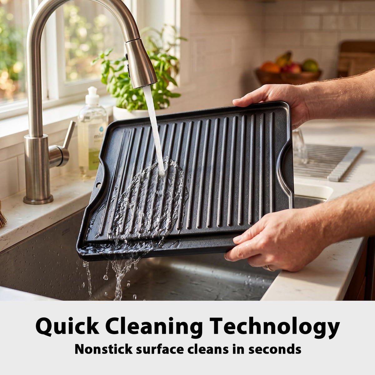 Utheer versatile surface supports cooking multiple dishes in one session