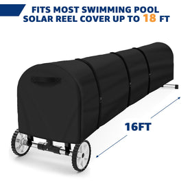 Uthem 420D Oxford fabric reel cover guards solar blanket from sun and salt.