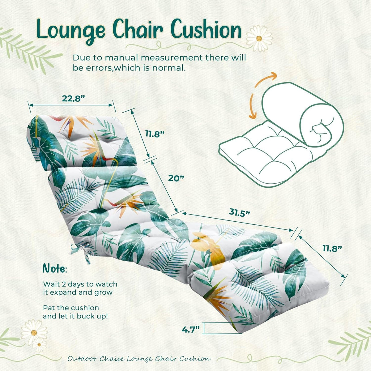 Uthem cushion 3D stitching detail supports long-lasting shape and look
