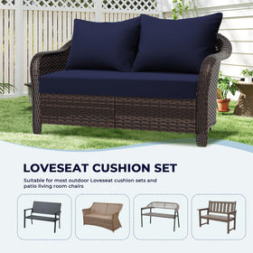 Uthem removable cover with hidden zipper keeps cushions neat and easy to clean.