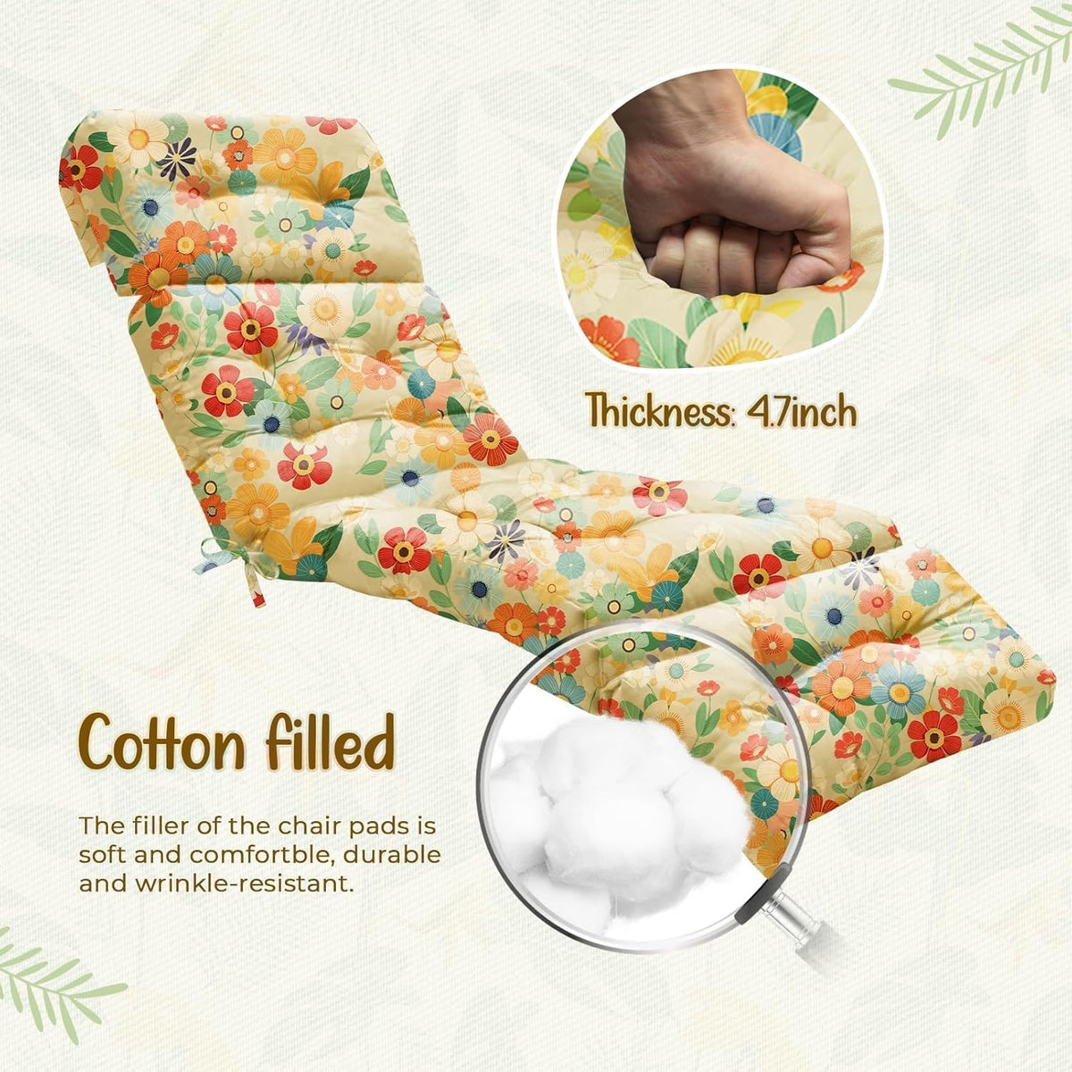 Uthem Daisy patio setup shows cozy, waterproof cushions for poolside lounging.
