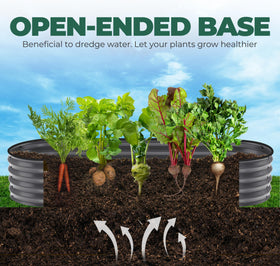 Utopia Home easy-to-install bed saves time in the garden