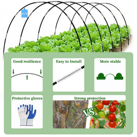 UTOUMON clips 20 pcs secure netting firmly for stable protection.