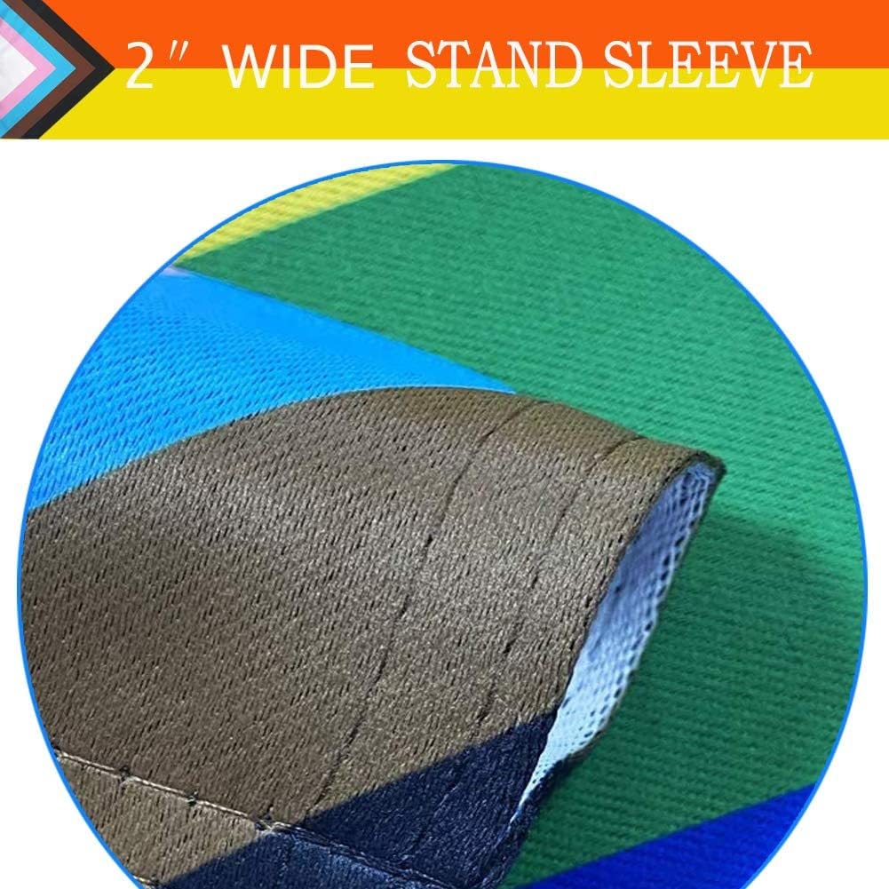 UTSANG Progress Pride flag double-stitched edges ensure durability for daily use.