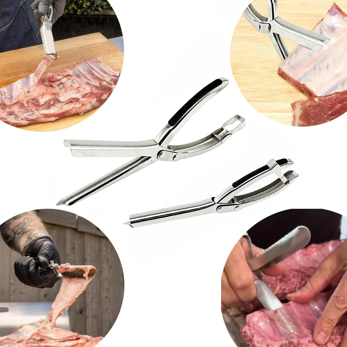 utvasro Rib Membrane Removal Tool dual blade detail enabling easier trimming and fascia peeling