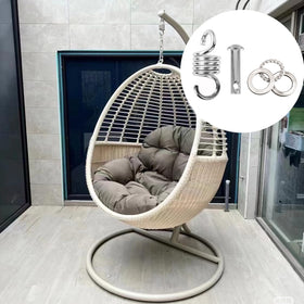 UtySty hanging chair spring accessory: installation view for fast setup