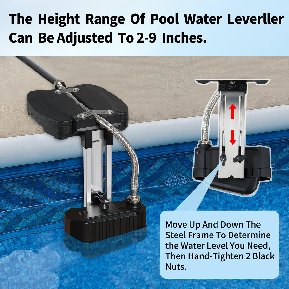 uueeGo UV-resistant materials resist sun and weather for outdoor use.