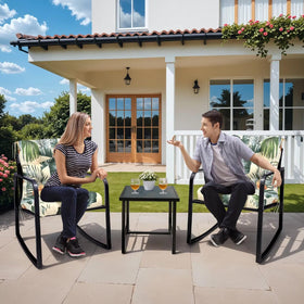 UUluhao sofa-style cushion set enhances terrace lounge and garden seating