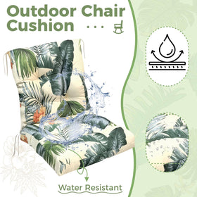 UUluhao navy blue non-slip cushion bottom keeps chairs in place.