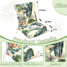 UUluhao navy blue waterproof fabric cushions resist stains for easy outdoor maintenance.