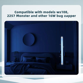 uvcoolplunge 365nm UV light attracts pests for zapper use.