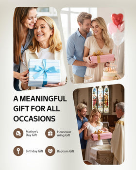 UVGVA gift-ready cross sun catcher ideal for women and Mothers Day