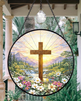 UVGVA window decor easily mounts on windows or walls