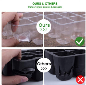 UWIOFF humidity dome adjustable vents enable precise airflow control for healthy sprouts