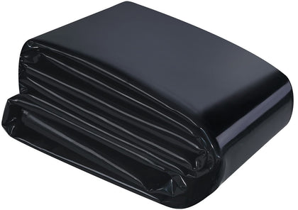 UWIOFF pond liner 20x25ft with flat surface for easy pond shaping.