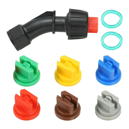 uxcell 110-015vp green nozzle tips for precise garden spraying