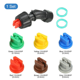 uxcell 110-03vp blue nozzle tips for adjustable flow