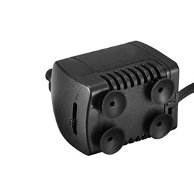 uxcell compact dimensions fit discreetly in small ponds or fountains.