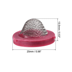 uxcell hose washer showing mesh filter for efficient water use and fewer clogs