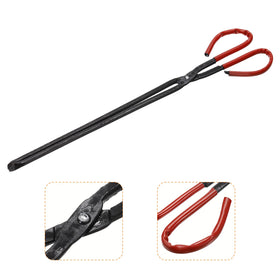 uxcell scissors tong with TPU grip for comfortable non-slip use