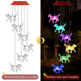 UXORSN wind chime installs easily without wiring or tools.