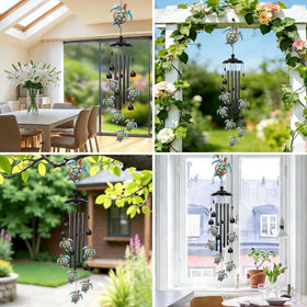 UXORSN garden decor wind chime brightens yards and porches with sound.
