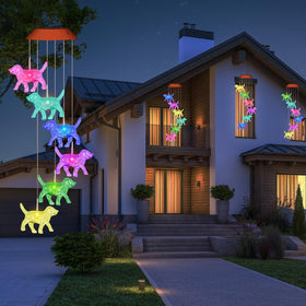 UXORSN color-changing chime lights up dusk for gatherings.