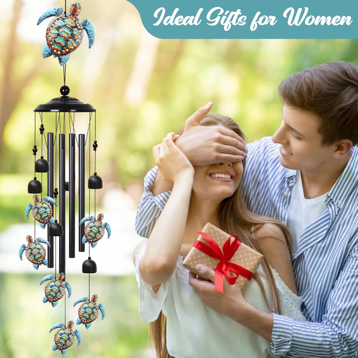 UXORSN memorial wind chime makes a thoughtful gift for loved ones.