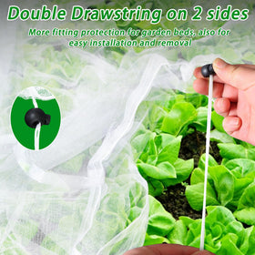 UYEDUJZ versatile indoor and outdoor garden netting for patios and greenhouses