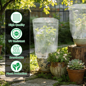 UYEDUJZ lightweight UV resistant netting for durable reusable garden protection