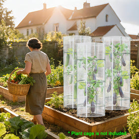 UYEDUJZ versatile garden protection net for vegetables and climbers.