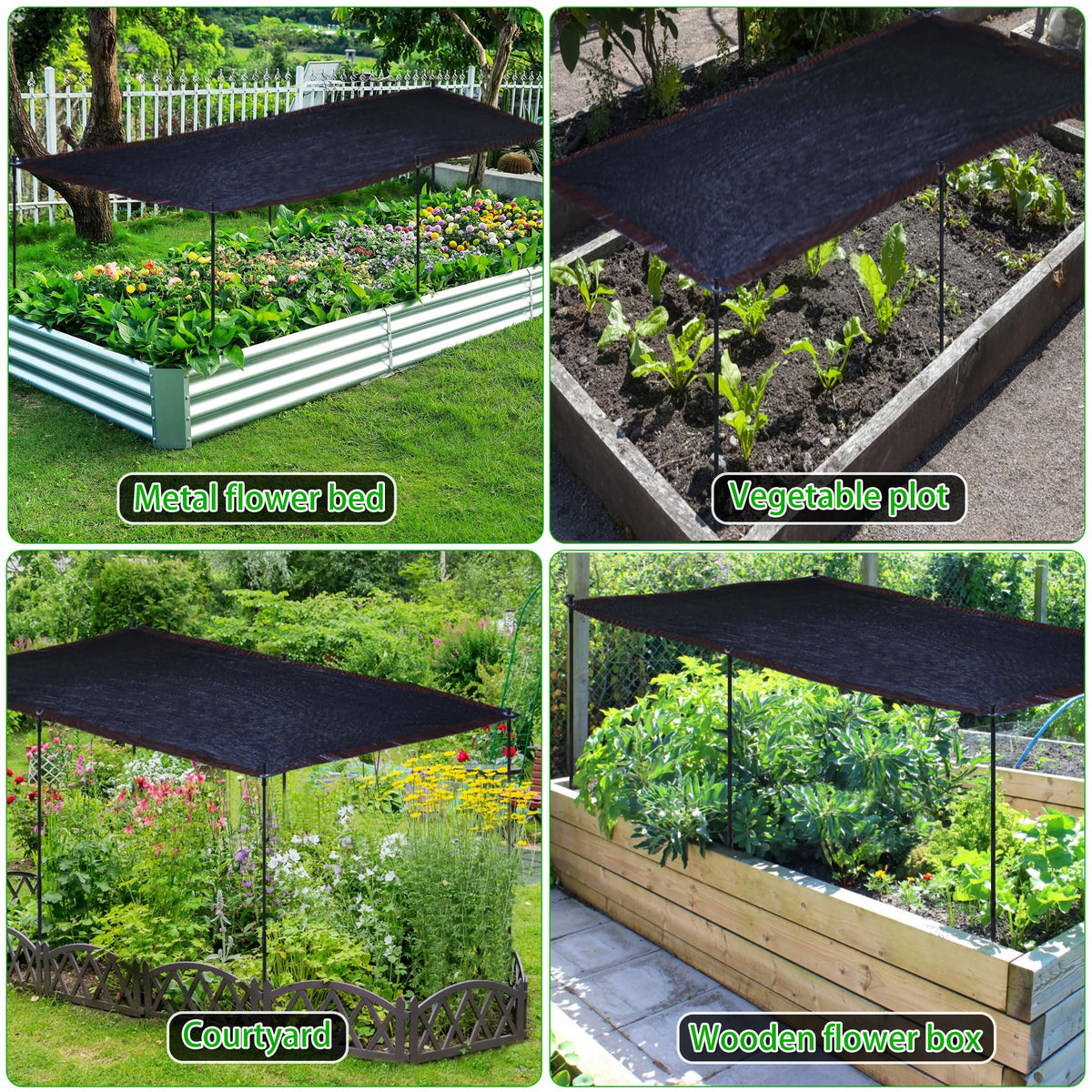 UYEDUJZ garden shade for heat protection, greenhouse, and crop protection