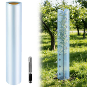 Uyeesi miracle tree shelter tube 17x192 protects saplings from deer browsing