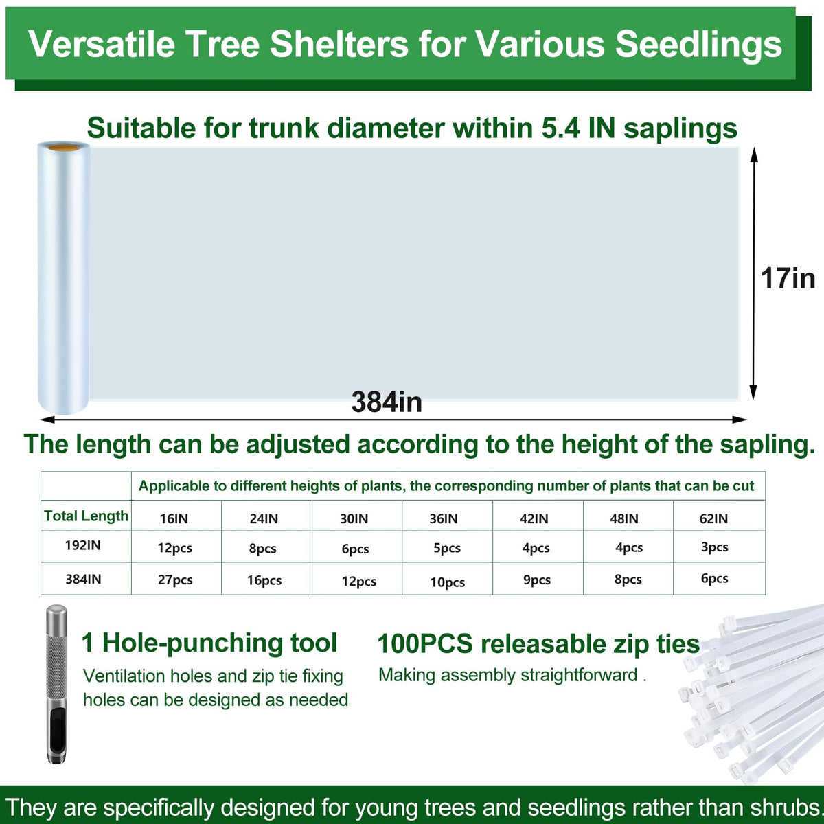 Uyeesi punch tool for ventilation holes promotes airflow and healthy seedling growth.