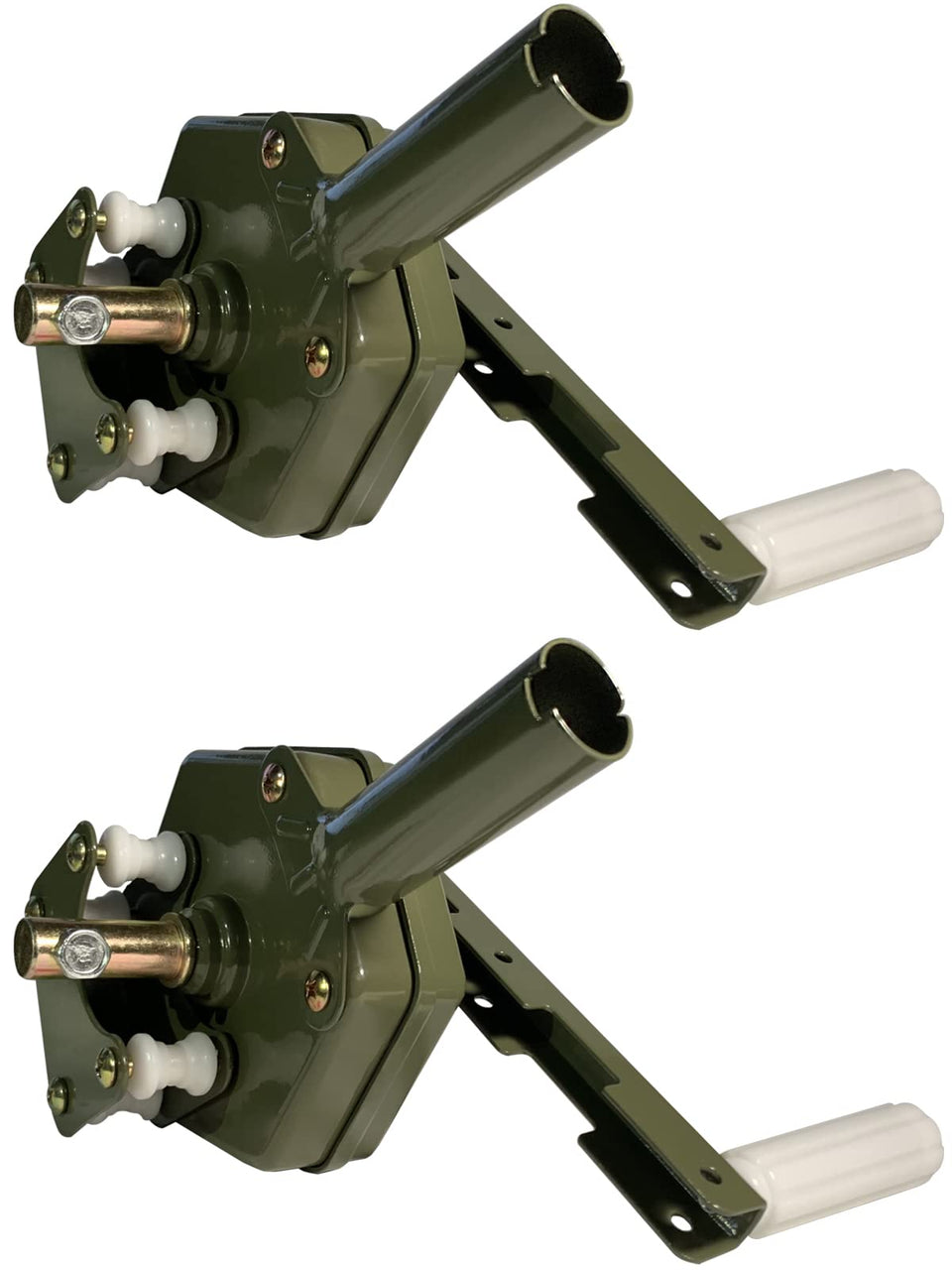 UYGALAXY greenhouse sidewall roll-up winch for effortless ventilation control.